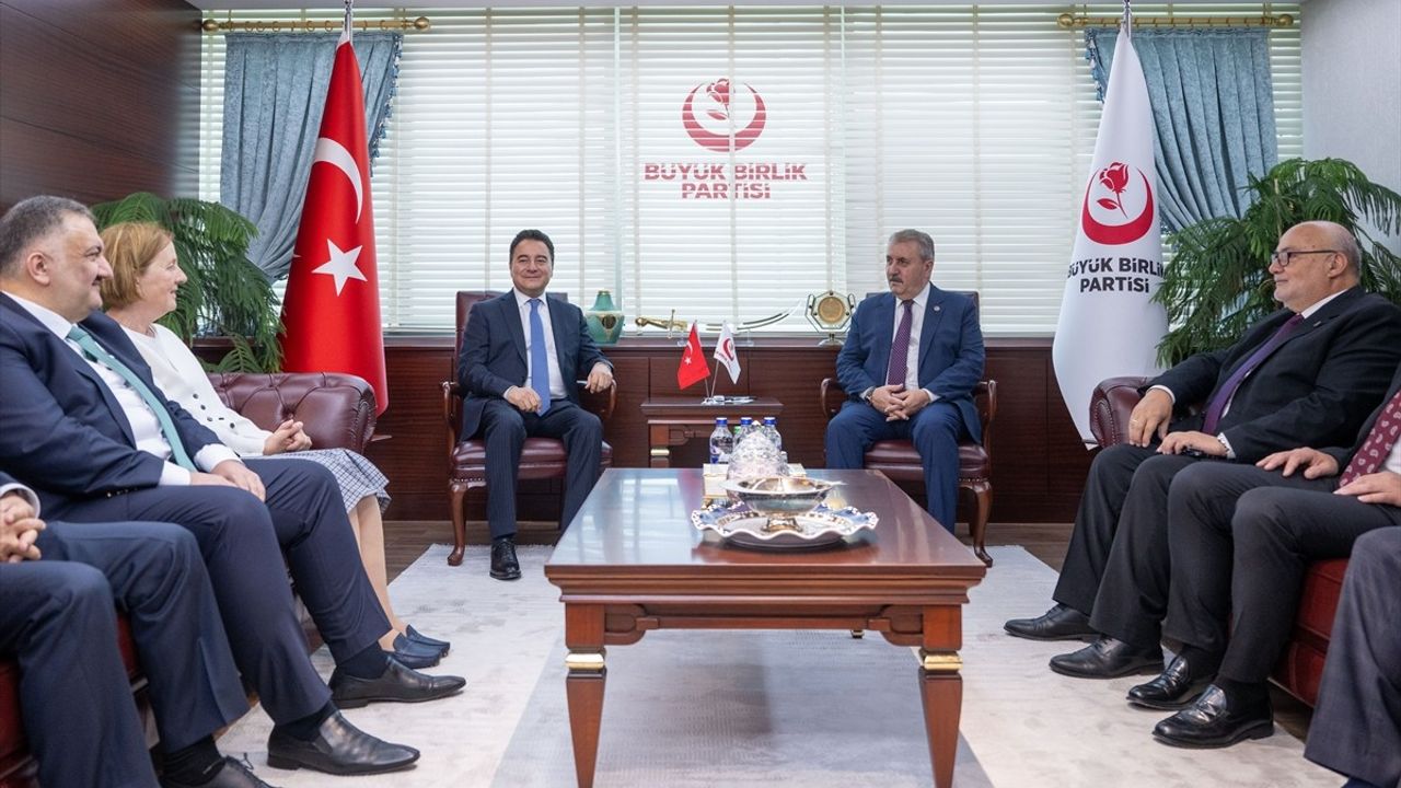 BBP ve DEVA Partisi Liderlerinden Önemli Buluşma