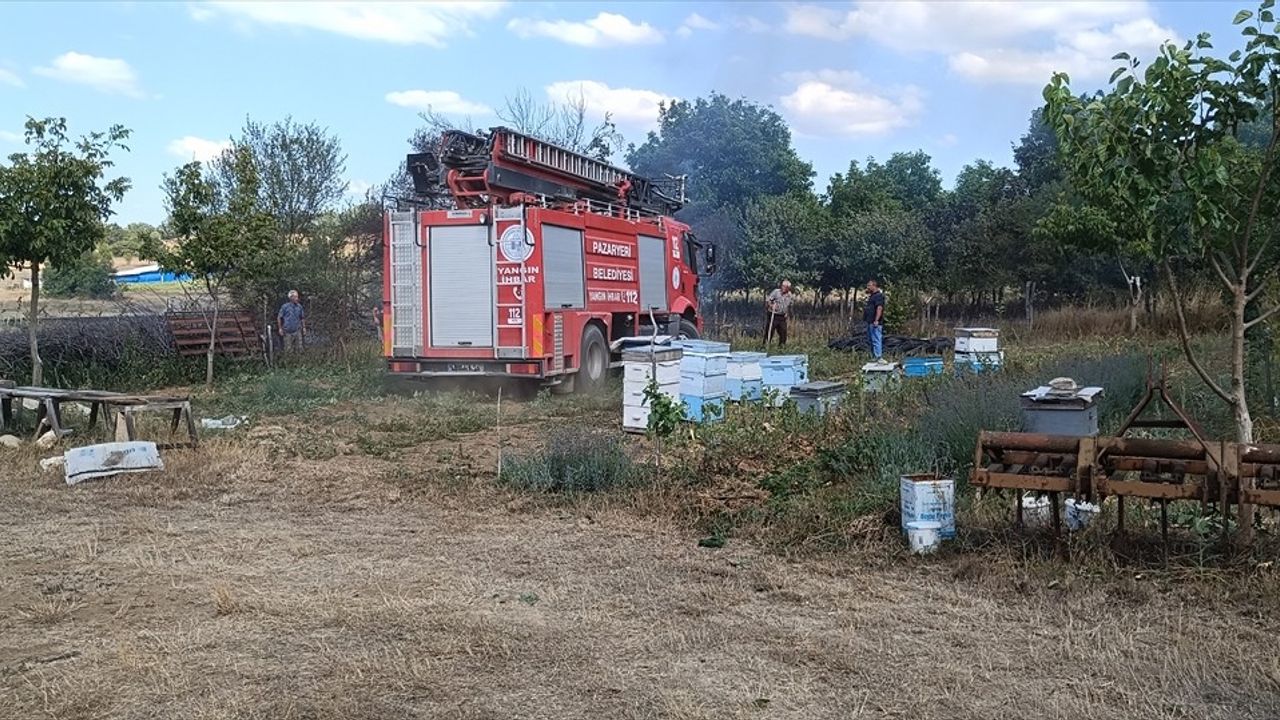 Bilecik'te Otluk Alandaki Yangın Kontrol Altına Alındı