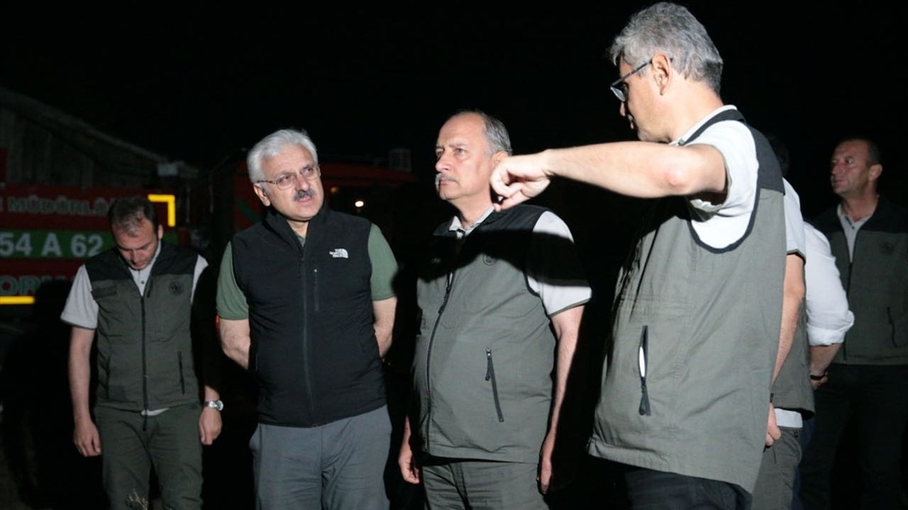 Bolu'daki Orman Yangınına İlişkin Güncel Bilgiler