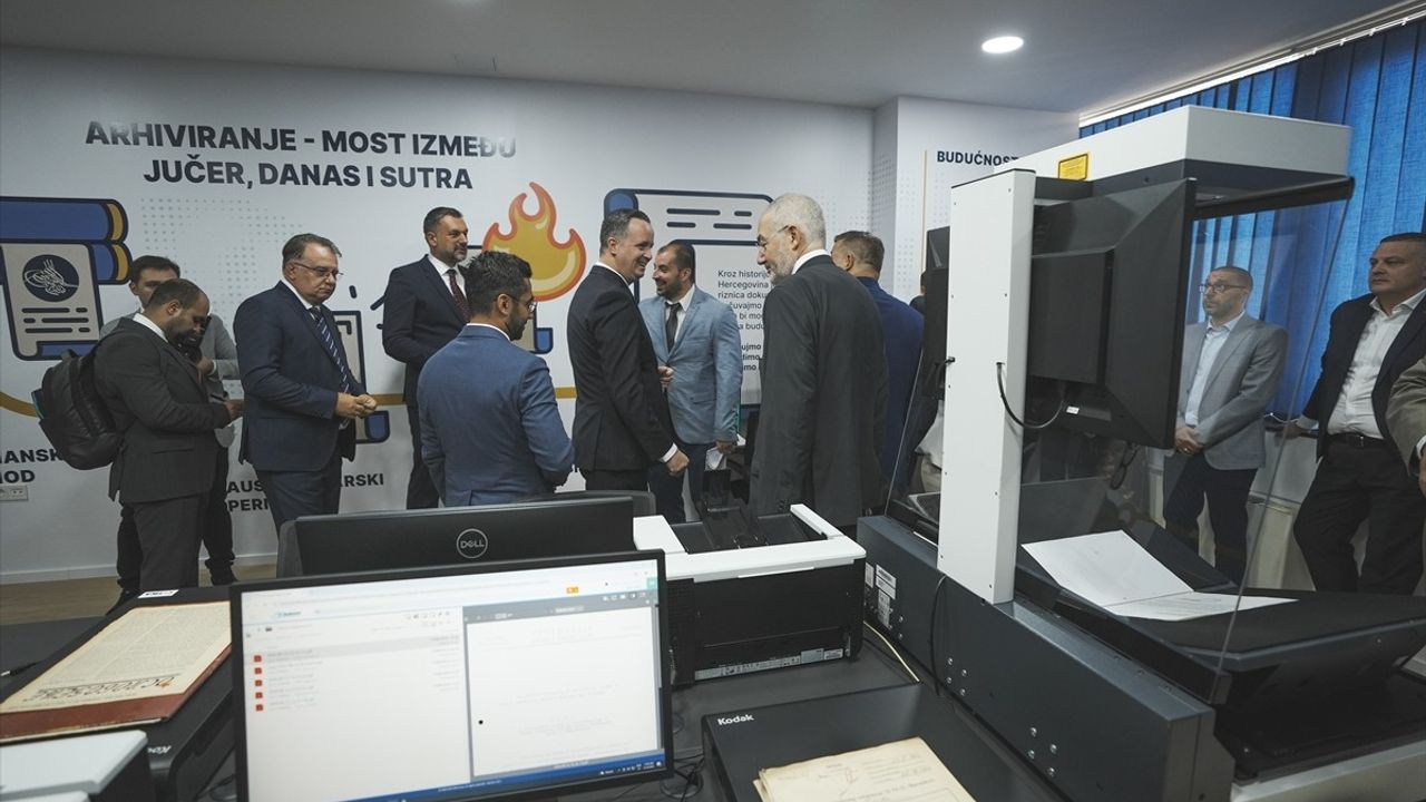 Bosna Hersek'te Dijital Arşivleme Sistemi Açılışı Gerçekleşti