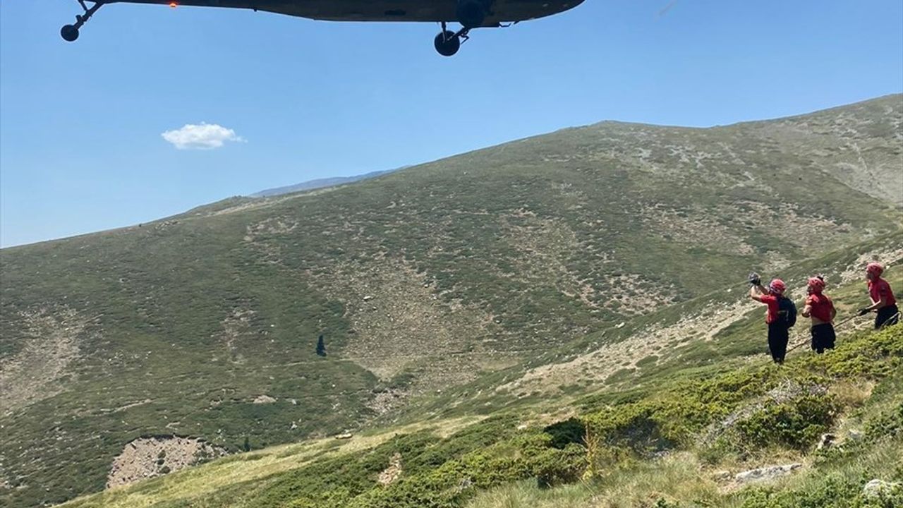 Bursa'da Off-Road Kazası: İki Kişi Helikopterle Kurtarıldı