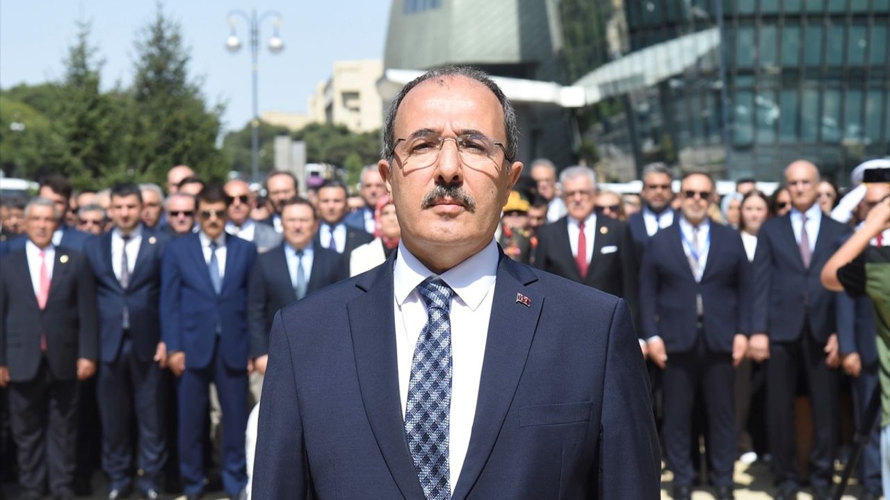 Büyük Zafer'in 102. Yıl Dönümünde Bakü'de Anma Töreni