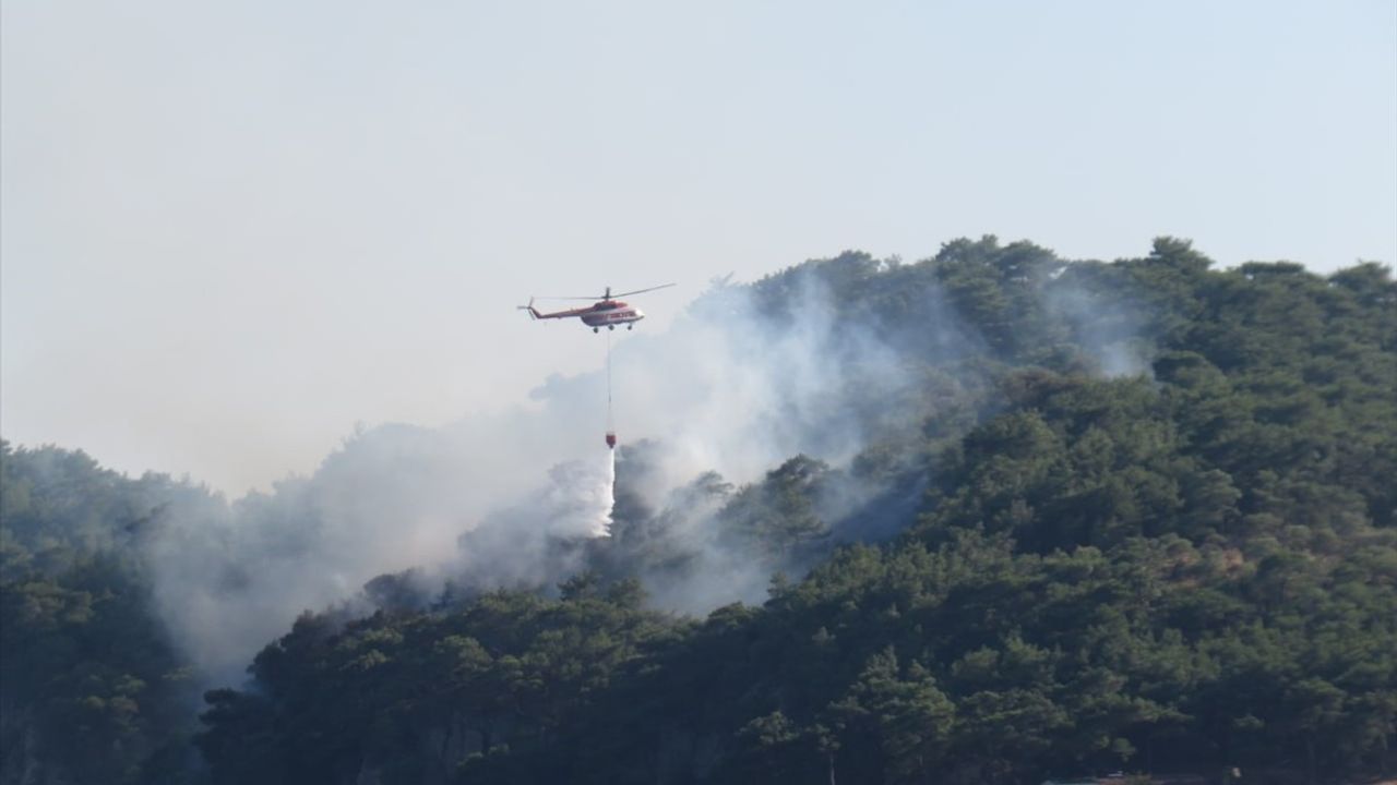 Çanakkale'deki Orman Yangını Kontrol Altına Alındı