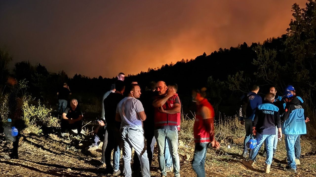 Çankırı'da Orman Yangını: Ekipler Seferber Oldu