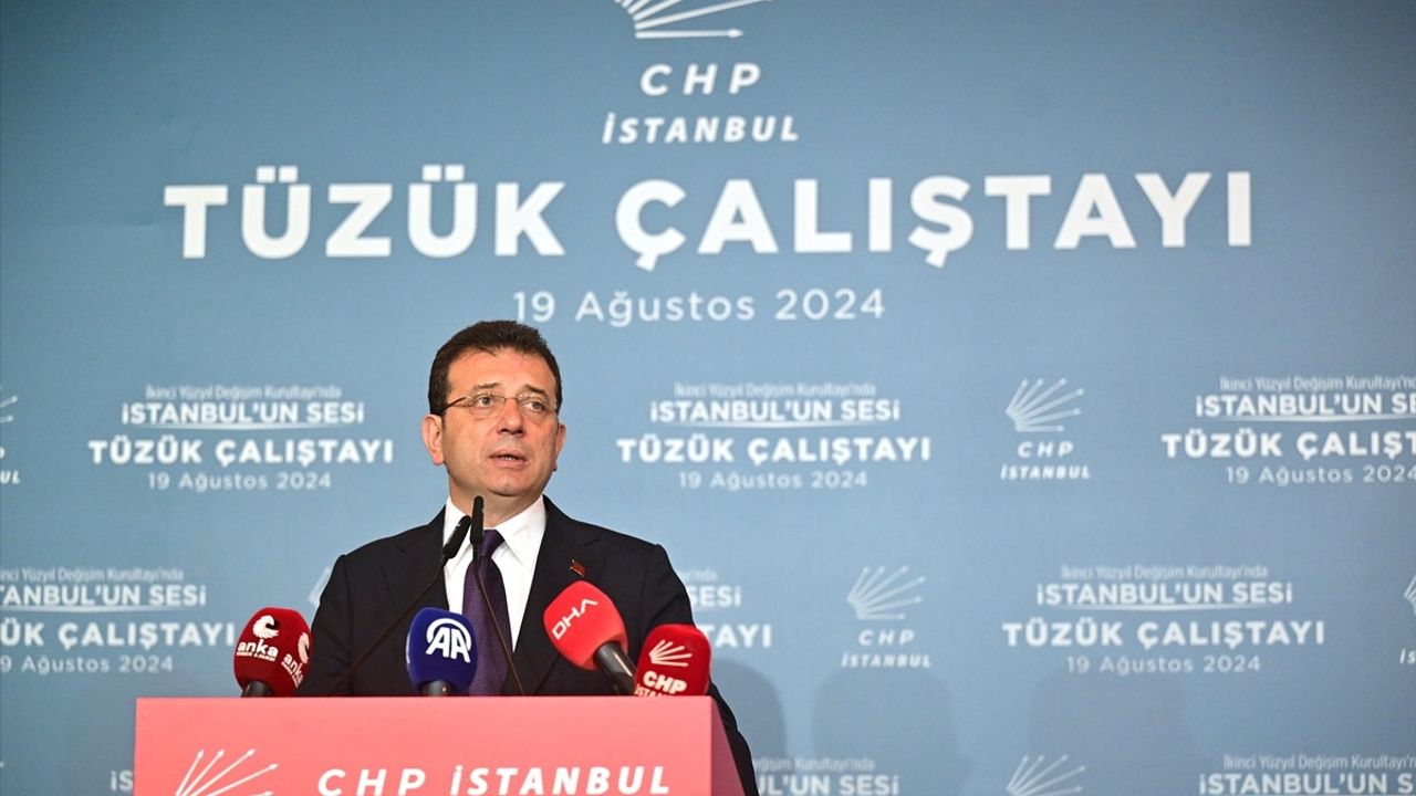 CHP İstanbul İl Başkanlığı'ndan Tüzük Kurultayı Çalıştayı