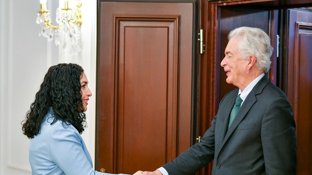 CIA Direktörü William Burns, Kosova'da Stratejik Görüşmeler Gerçekleştirdi