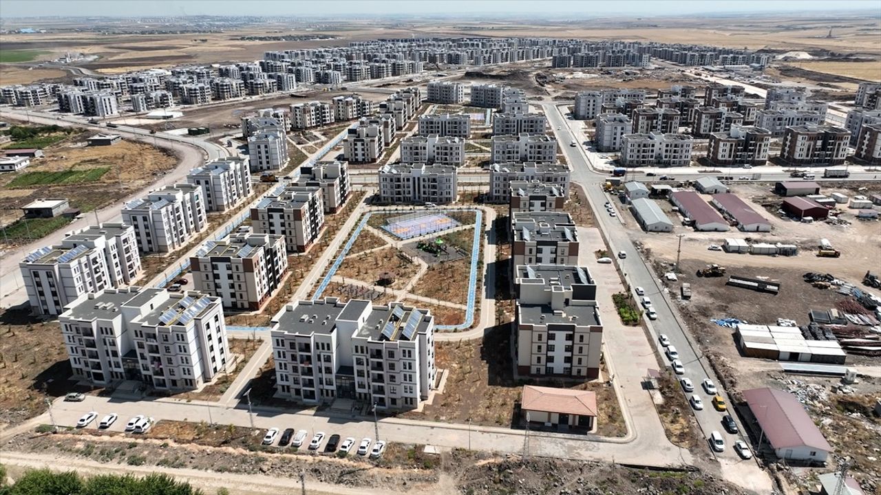 Diyarbakır'daki Deprem Konutlarının Yapımı Tamamlandı