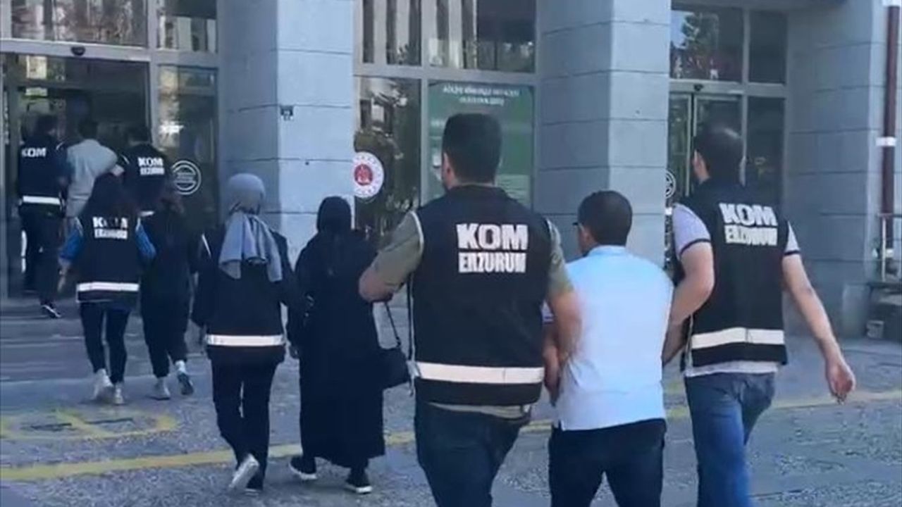 Erzurum'da FETÖ Operasyonunda Tutuklama