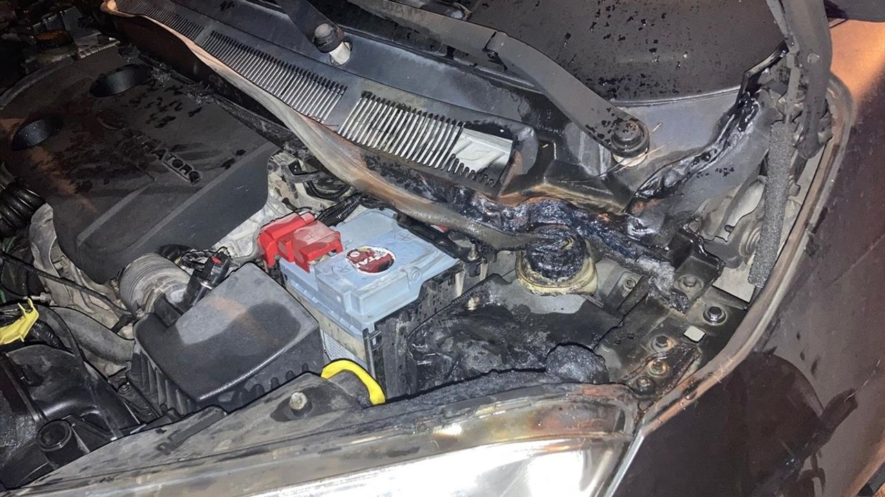 Eskişehir'de Kundaklama Olayı Güvenlik Kameralarında