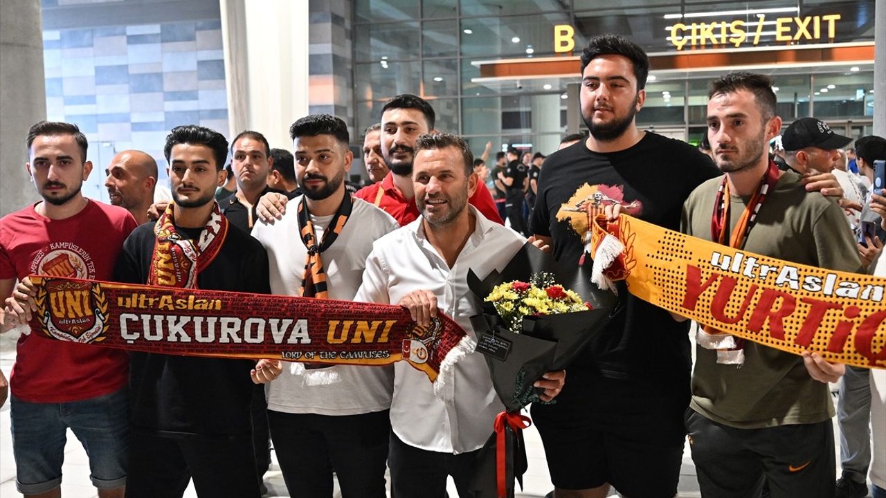 Galatasaray, Adana Demirspor Maçı İçin Adana'da