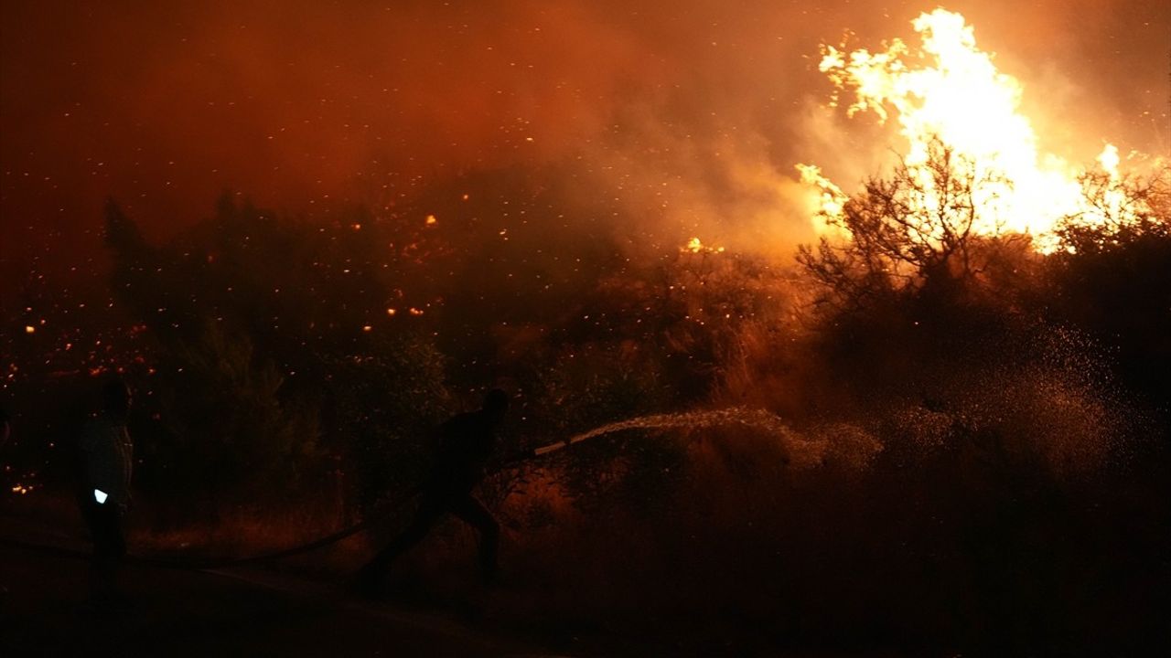 İzmir Valisi Elban'dan Urla Yangınına İlişkin Güncel Bilgiler
