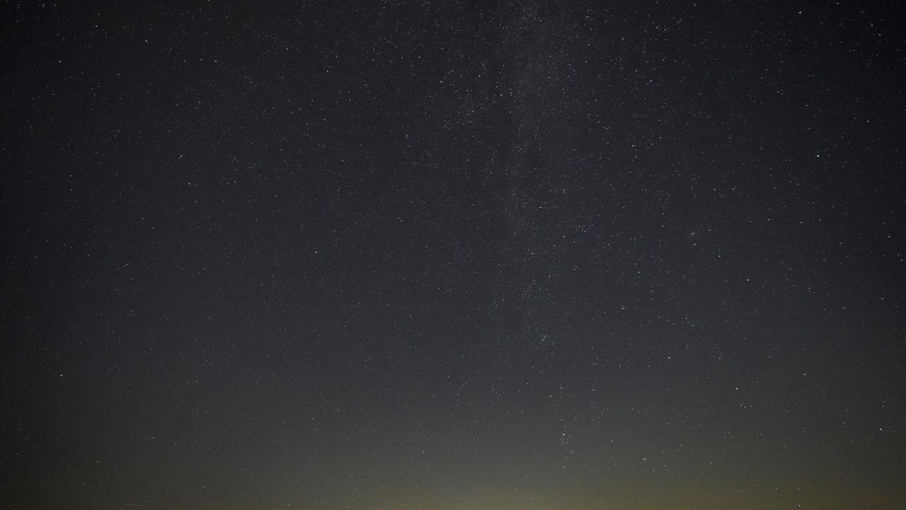 Karacabey'de Perseid Meteor Yağmuru Heyecanı