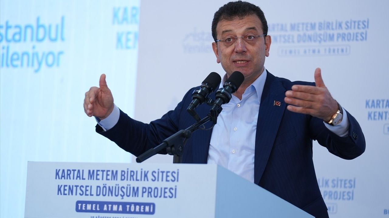 Kartal Metem Birlik Sitesi'nde Temel Atma Töreni Gerçekleşti