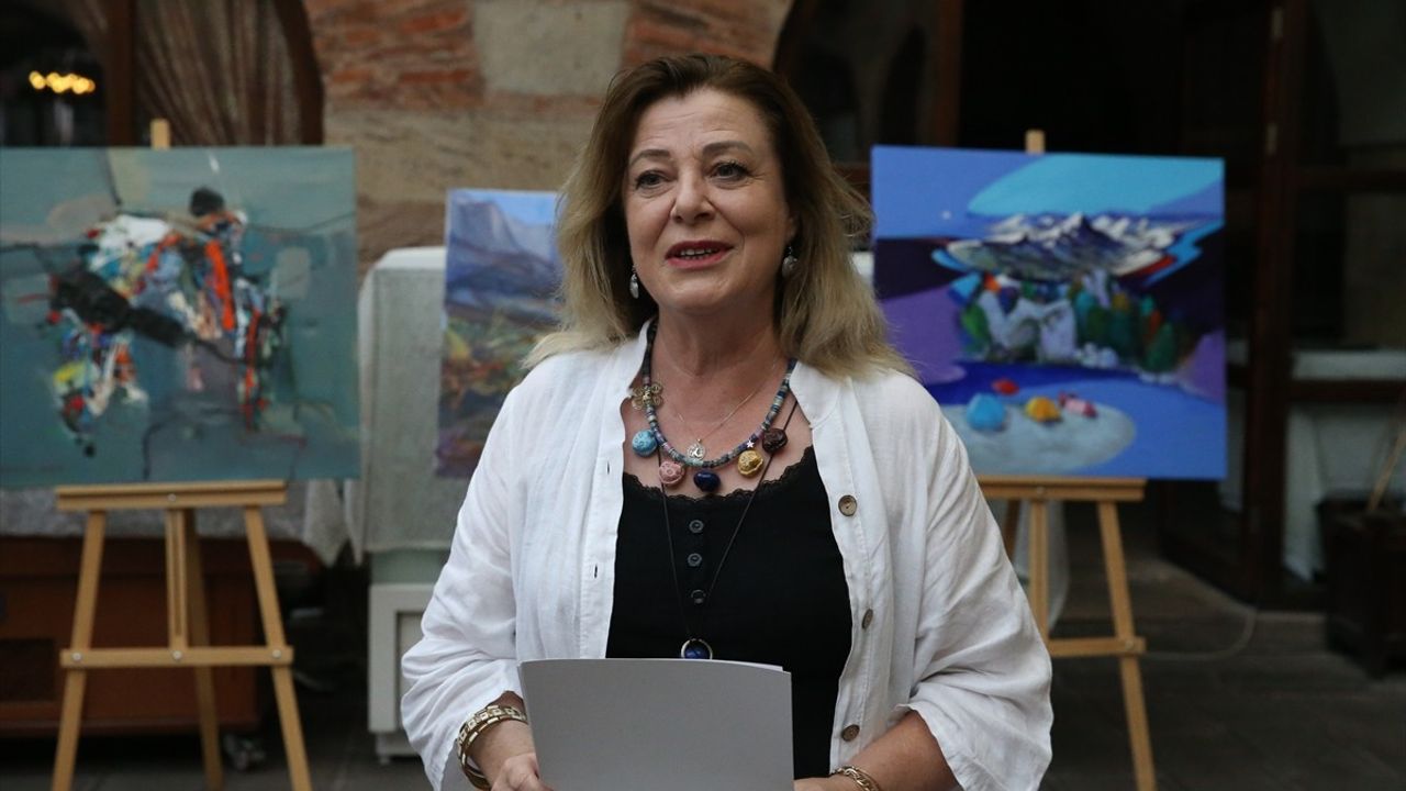 Kastamonu'da Uluslararası Resim Sergisi Açıldı