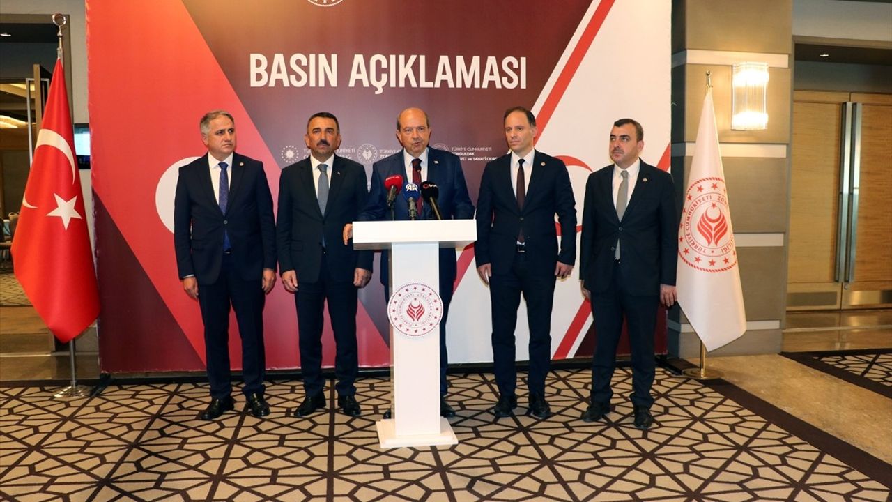 KKTC Cumhurbaşkanı Tatar Zonguldak'ta Önemli Açıklamalarda Bulundu