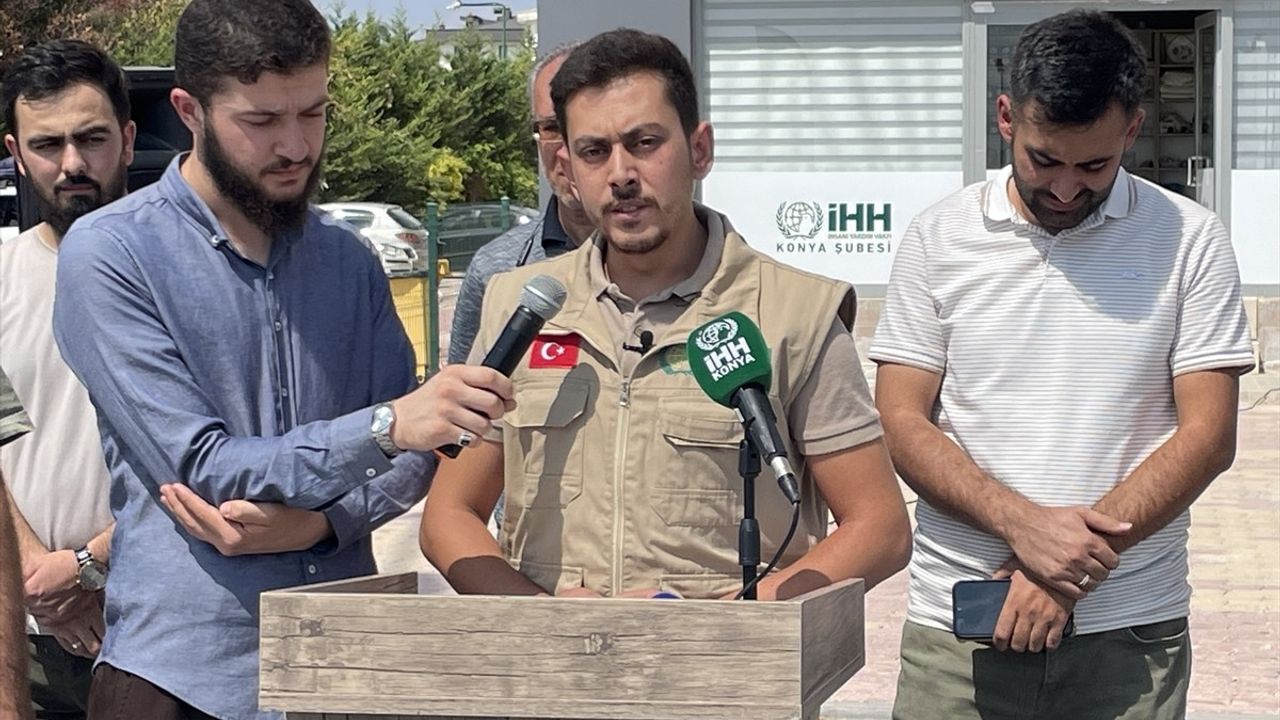 Konya'dan Sudan'a İnsani Yardım Gönderildi