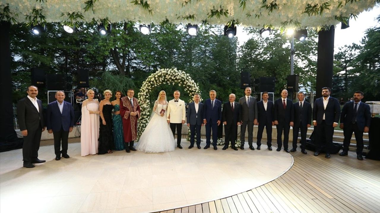 Murat Alparslan ve Serap Gündüz Evlendi