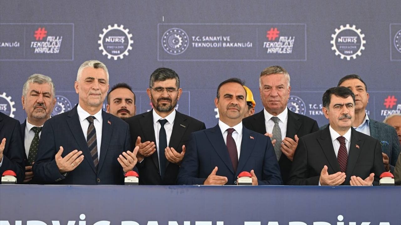 Nuriş Sandviç Panel Fabrikası'nın Temeli Atıldı