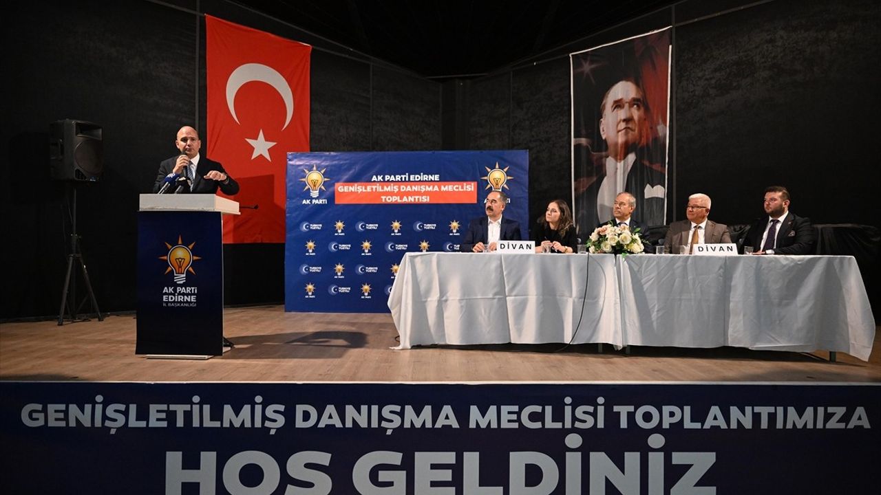 Ömer İleri'den Edirne'de Türkiye Yüzyılı Vurgusu