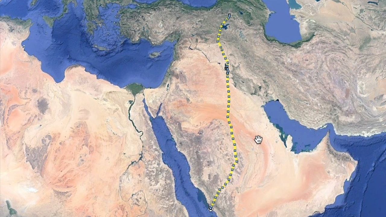 Poyraz Kuşu Göç Etti: 5 Günde 8 Bin Kilometre Uçtu