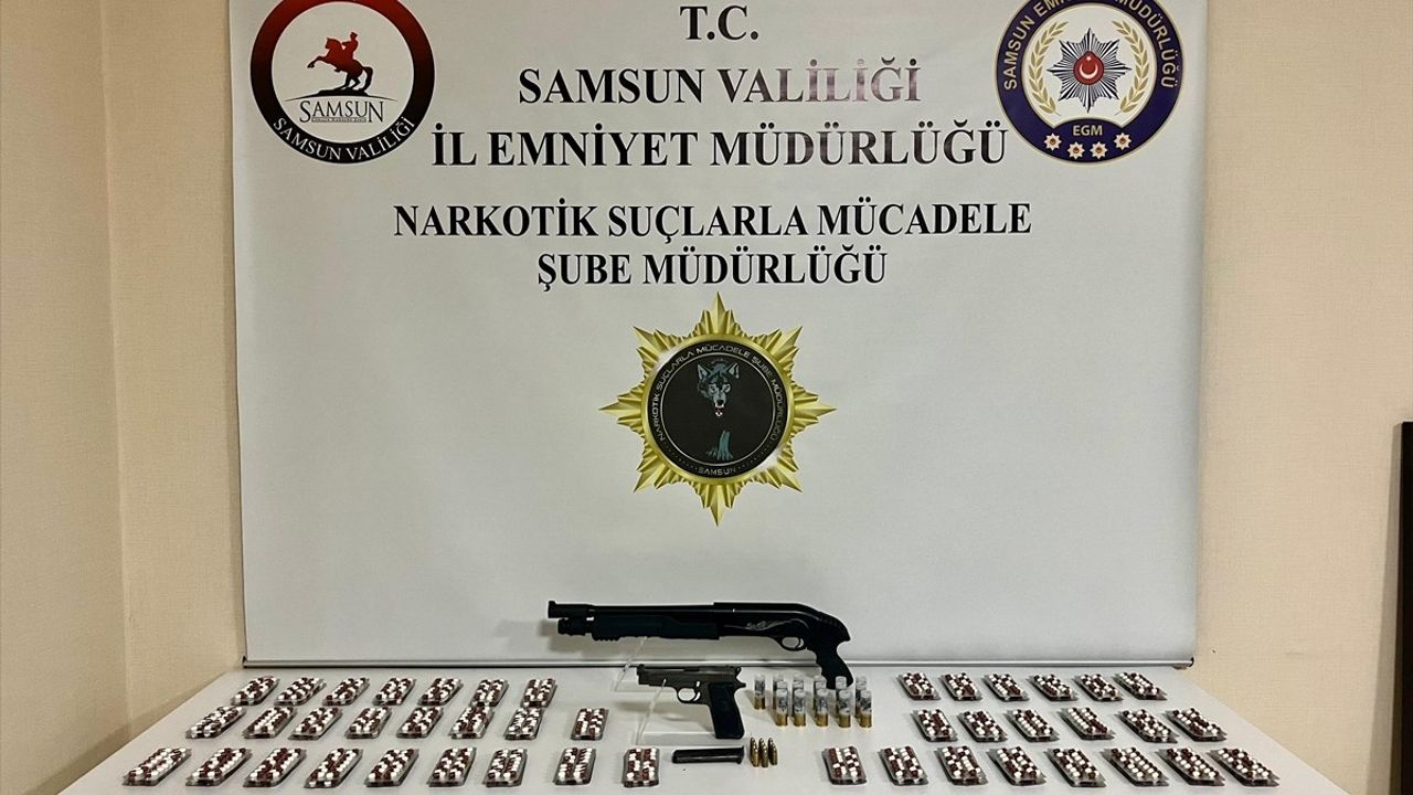 Samsun'da Narkotik Operasyonu: 3 Gözaltı