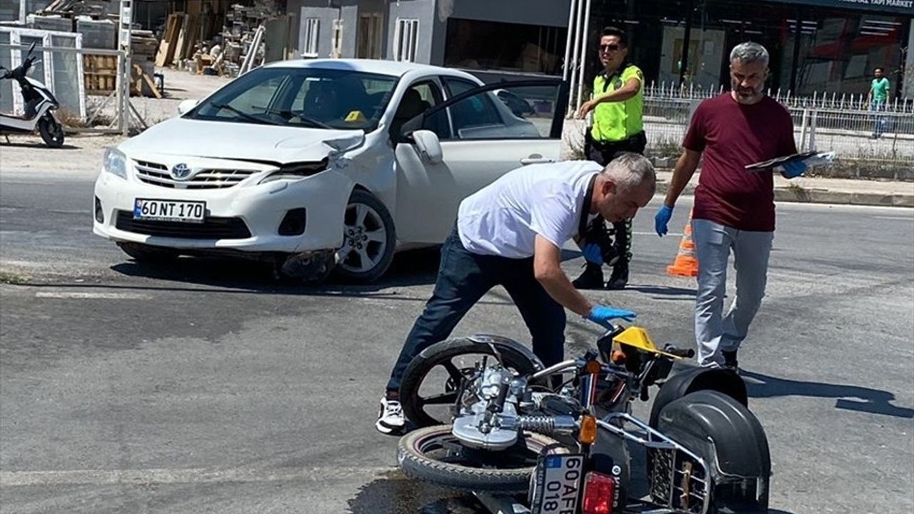 Tokat'ta Otomobil-Motosiklet Kazası: 1 Ölü