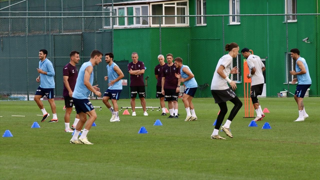 Trabzonspor Rapid Wien Maçına Tam Kadro Hazırlanıyor