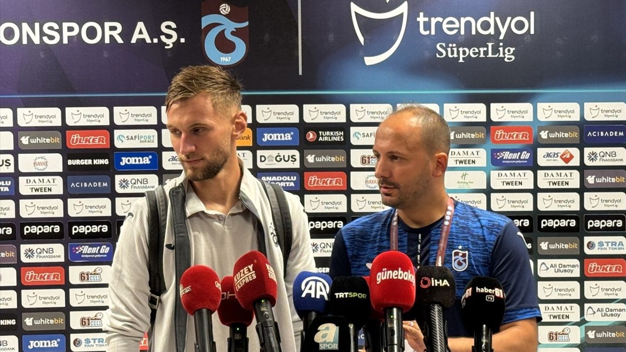 Trabzonspor'un Yıldızı Denis Draguş, Ruzomberok Galibiyeti Sonrası Duygularını Paylaştı