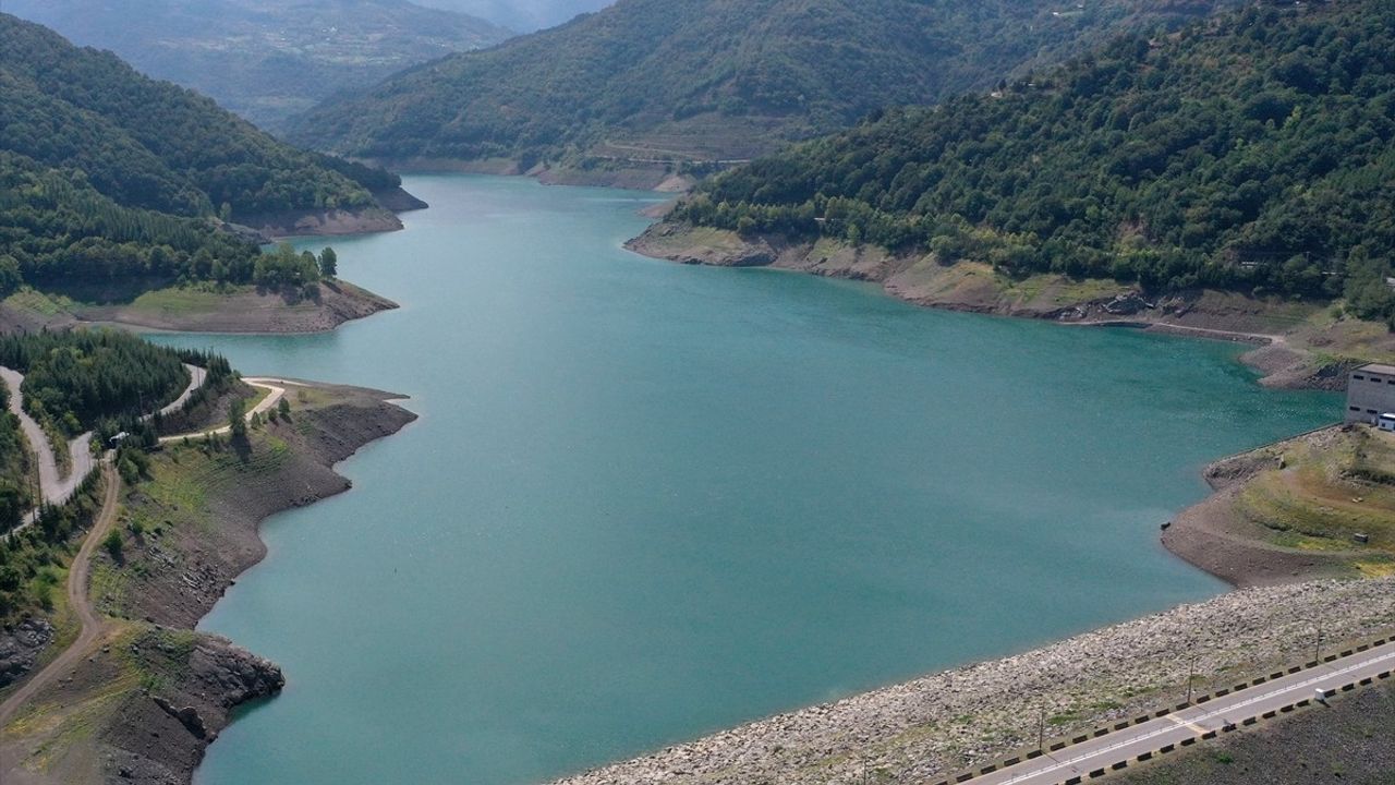 Yuvacık Barajı'nda Su Seviyesi Düşüyor