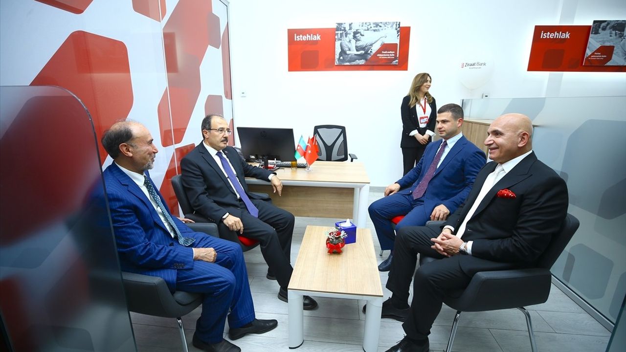 Ziraat Bank Azerbaycan 9. Şubesini Sederek Ticaret Merkezi'nde Açtı