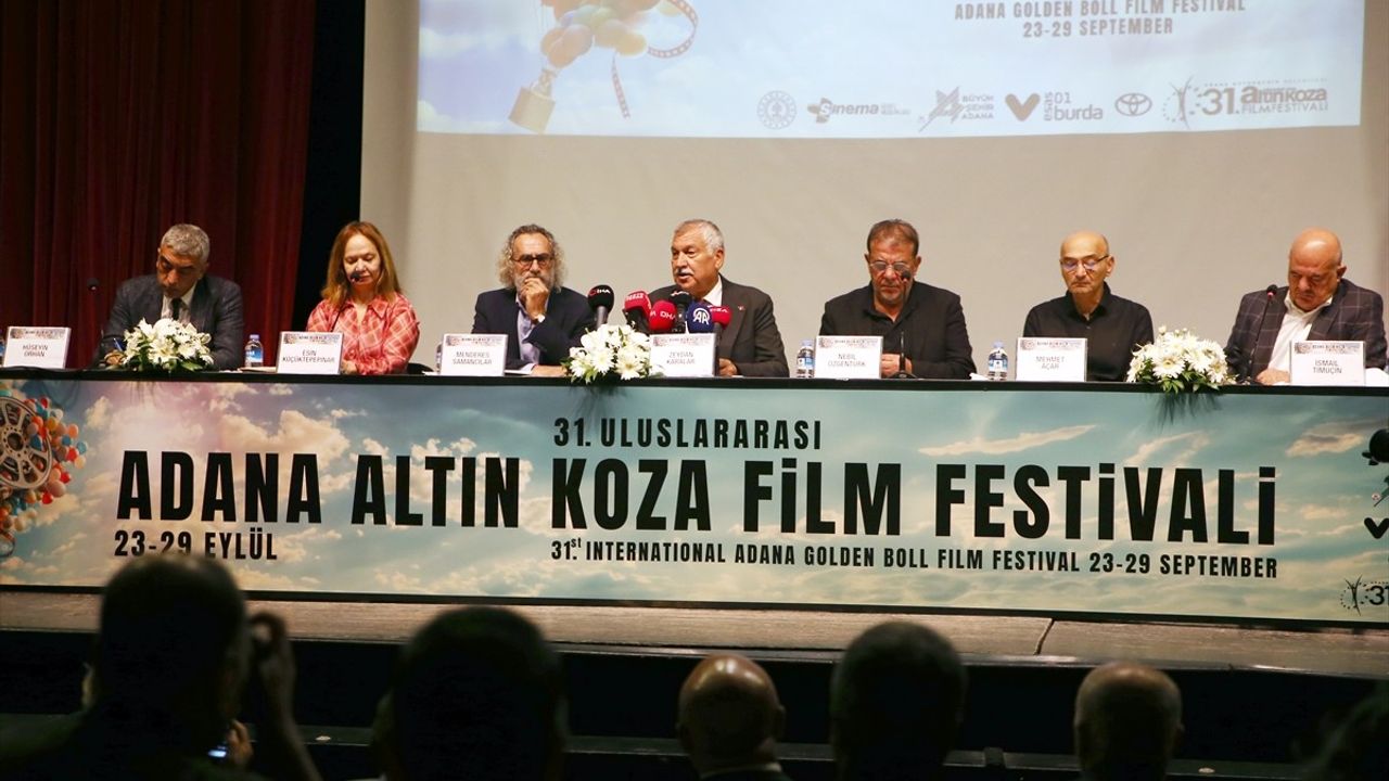 31. Uluslararası Adana Altın Koza Film Festivali Tanıtımı Yapıldı