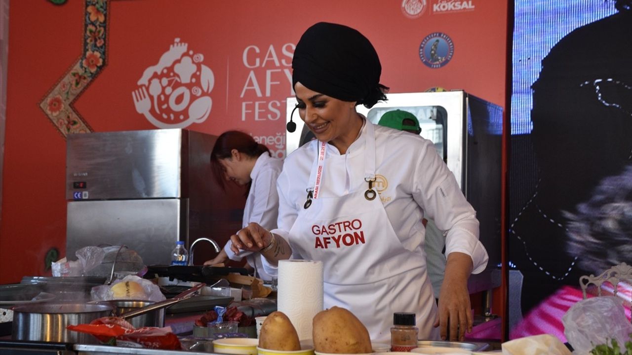 Afyonkarahisar'da 6. Uluslararası Gastro Festivali Devam Ediyor