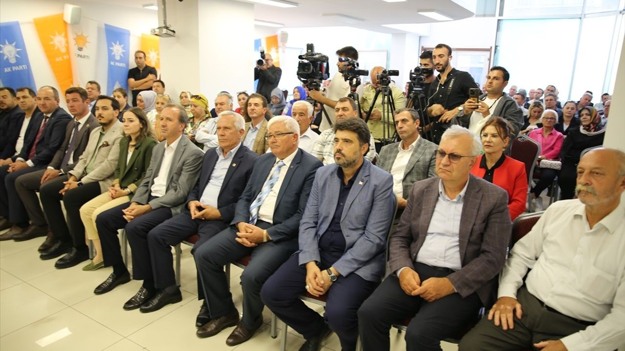 AK Parti Genel Başkan Yardımcısı Yılmaz Edirne'de Partilileriyle Buluştu