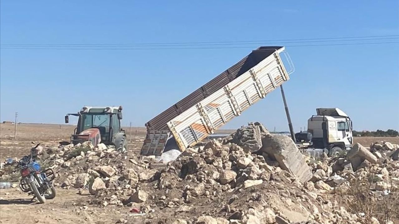 Aksaray'da Kamyon Sürücüsü Yüksek Gerilim Hattına Temas Nedeniyle Hayatını Kaybetti