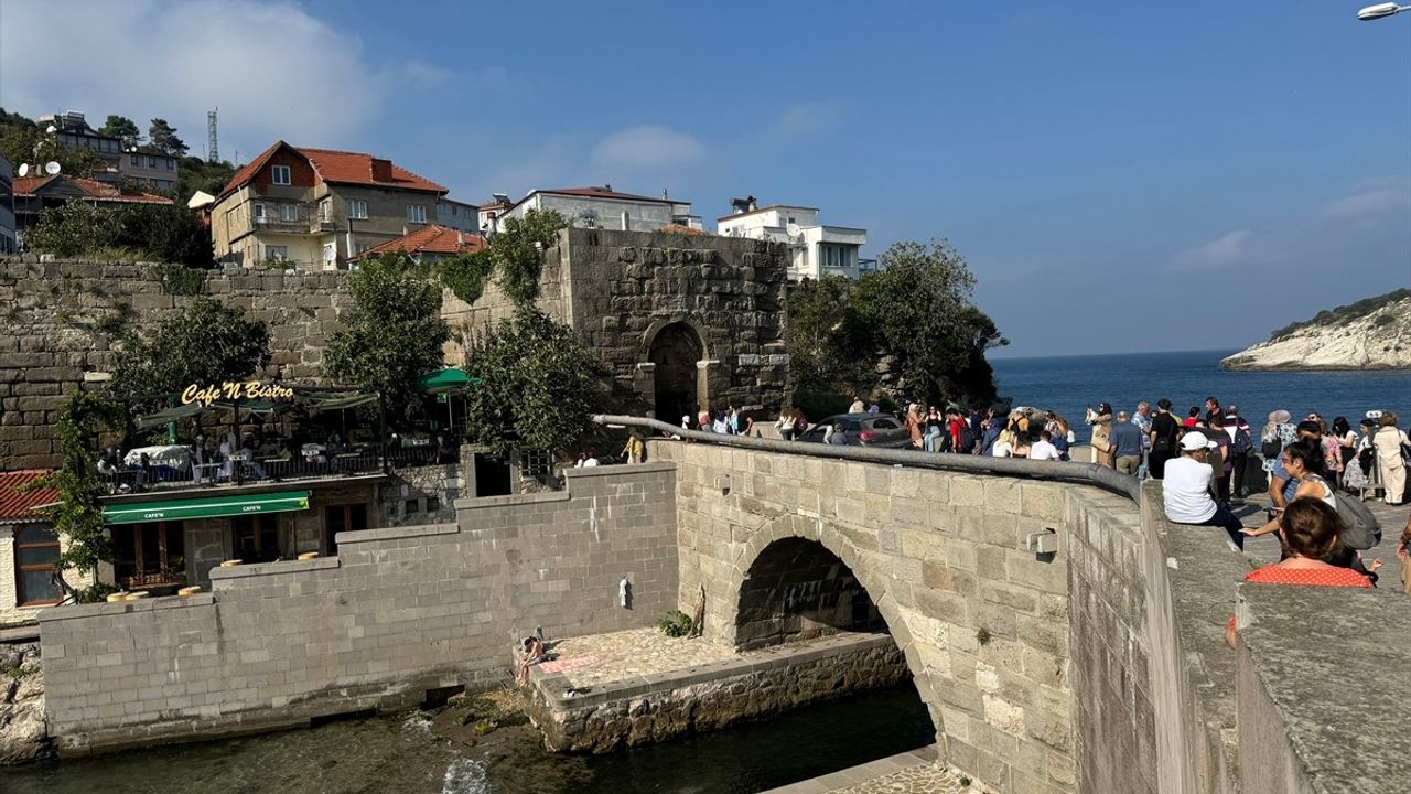 Amasra'da Hafta Sonu Yoğunluğu