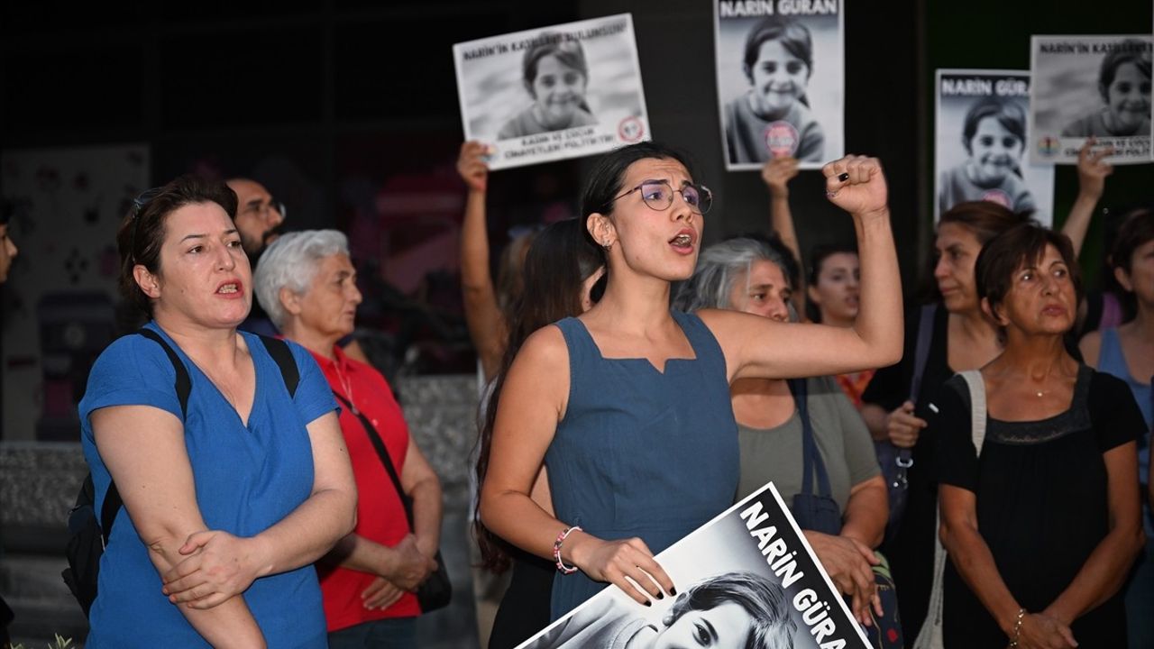 Ankara'da Kadın Sivil Toplum Kuruluşları Narin Güran'ı Protesto Etti