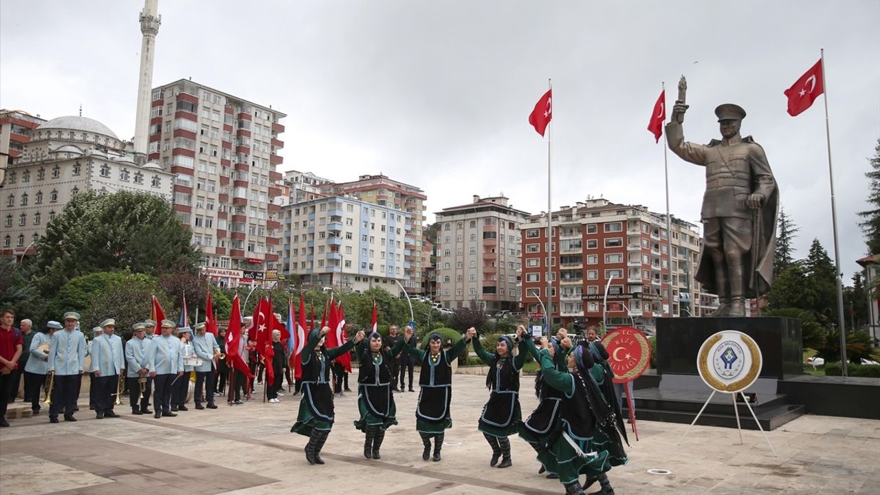 Atatürk'ün Rize Ziyaretinin 100. Yılı Kutlandı