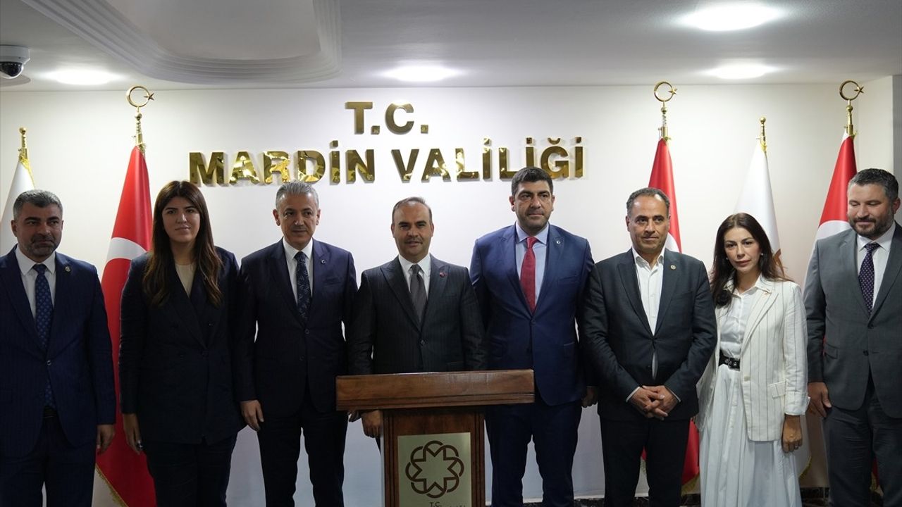 Bakan Kacır, Mardin'de Sanayi ve Teknoloji Hamlelerini Vurguladı