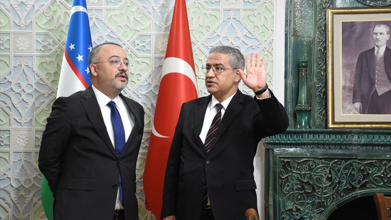 Bakan Yardımcısı Yılmaz, Taşkent'te Resmi Temaslarda Bulundu