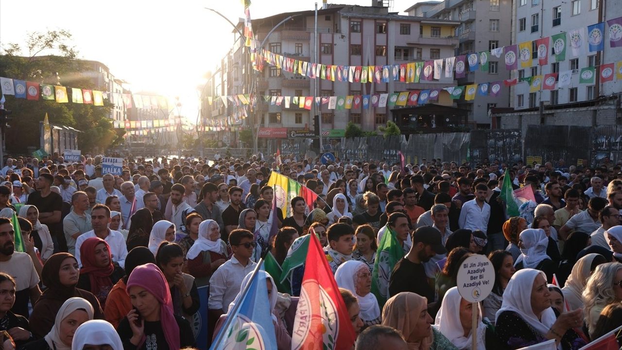 Bakırhan Van'da Dünya Barış Günü Mitingine Katıldı