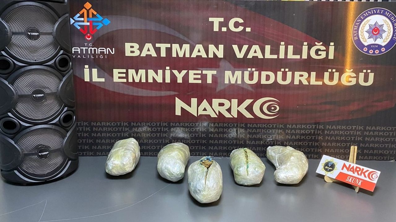 Batman'da Uyuşturucu Operasyonu: Şüpheli Tutuklandı