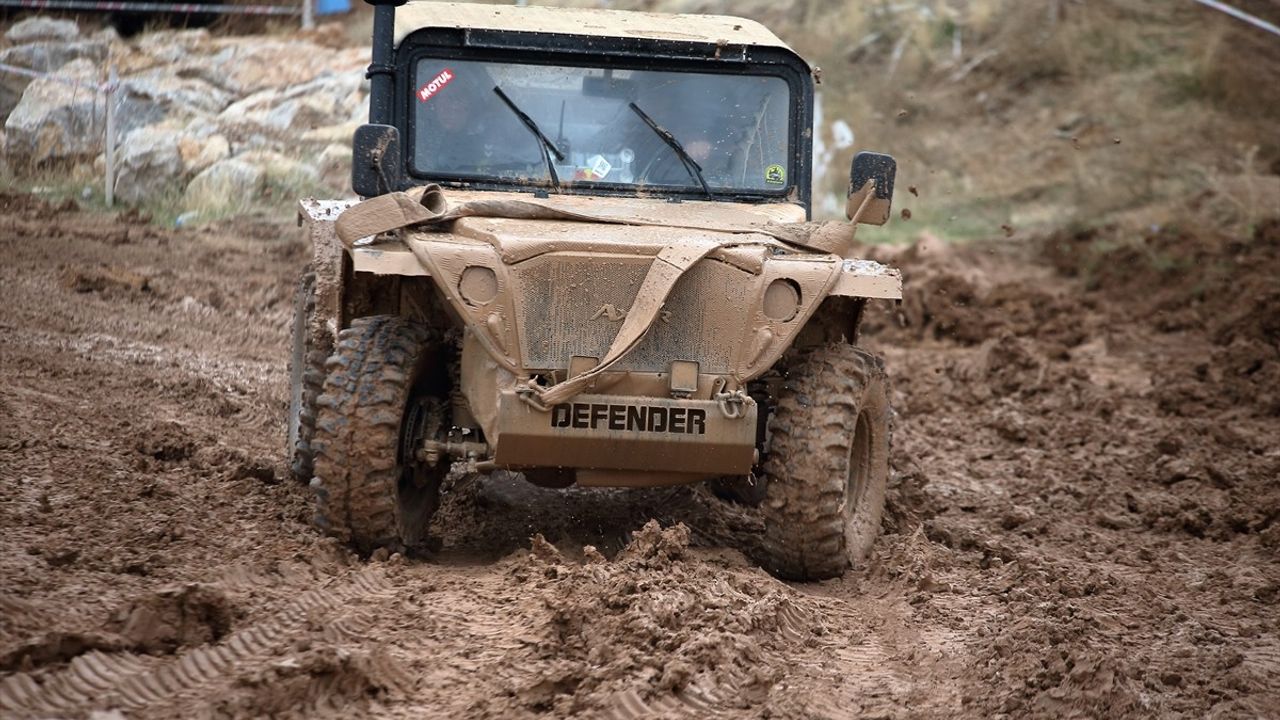 Çorum'da Offroad Tutkunları Buluştu