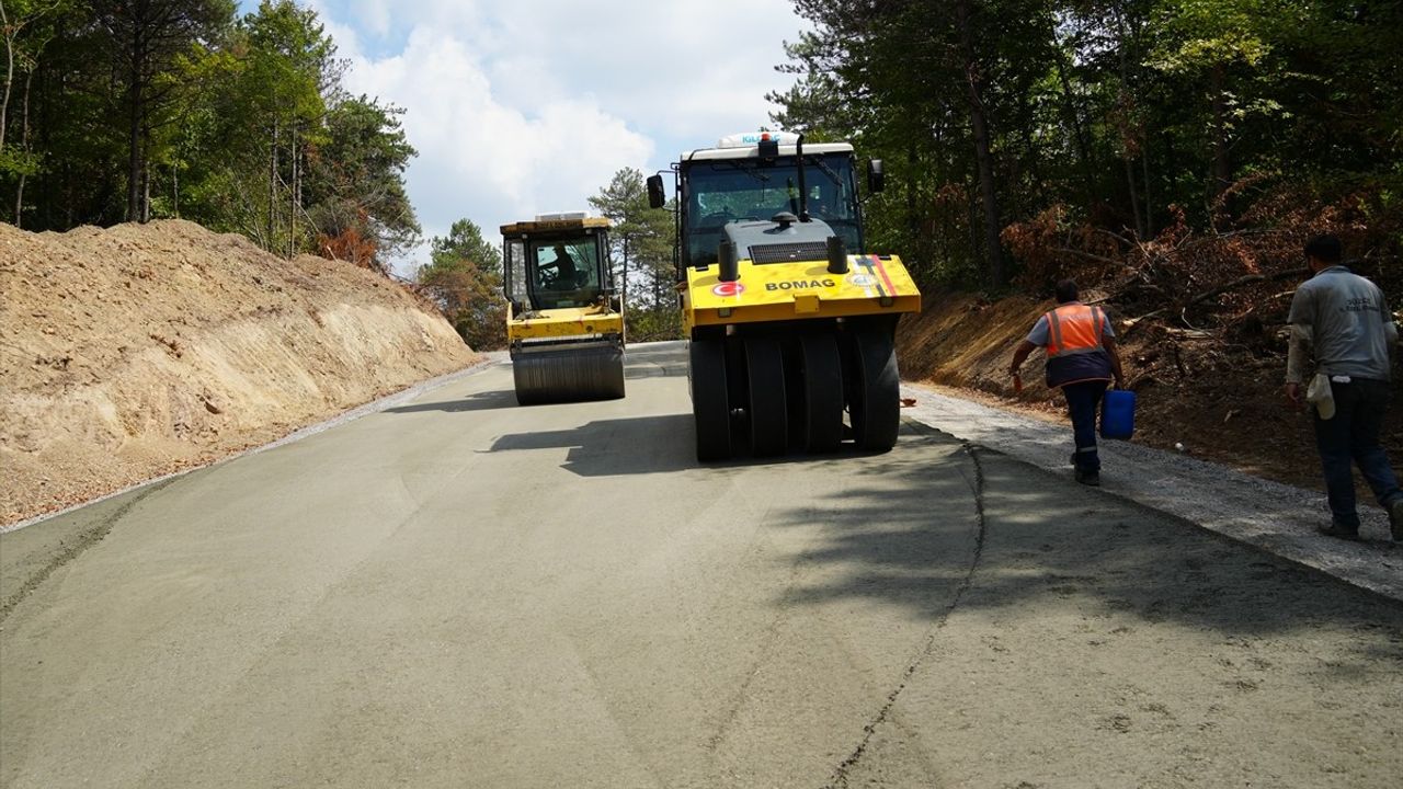 Düzce'deki Korugöl Tabiat Parkı'na Ulaşım Kolaylaşıyor