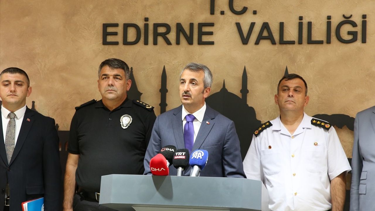 Edirne'de Düzensiz Göçmenlerle Mücadele