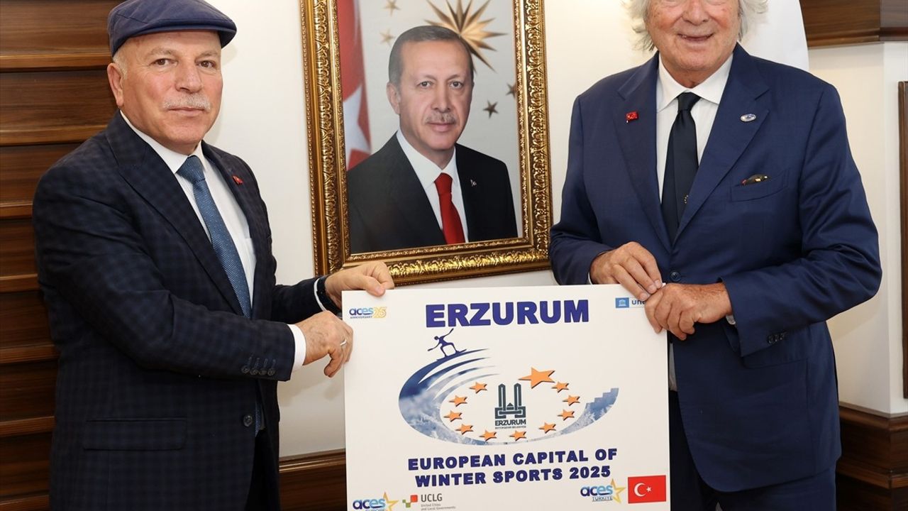 Erzurum, 2025 Avrupa Kış Sporları Başkenti Oldu