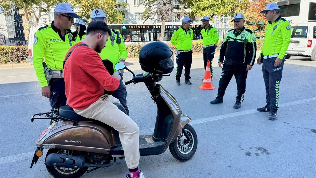 Eskişehir'de Motosiklet Denetimleri Artıyor