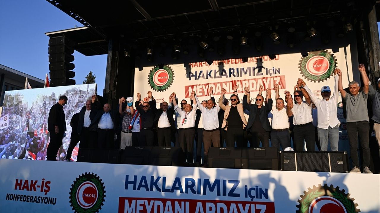 HAK-İŞ Genel Başkanı Arslan Gaziantep'te Önemli Açıklamalarda Bulundu