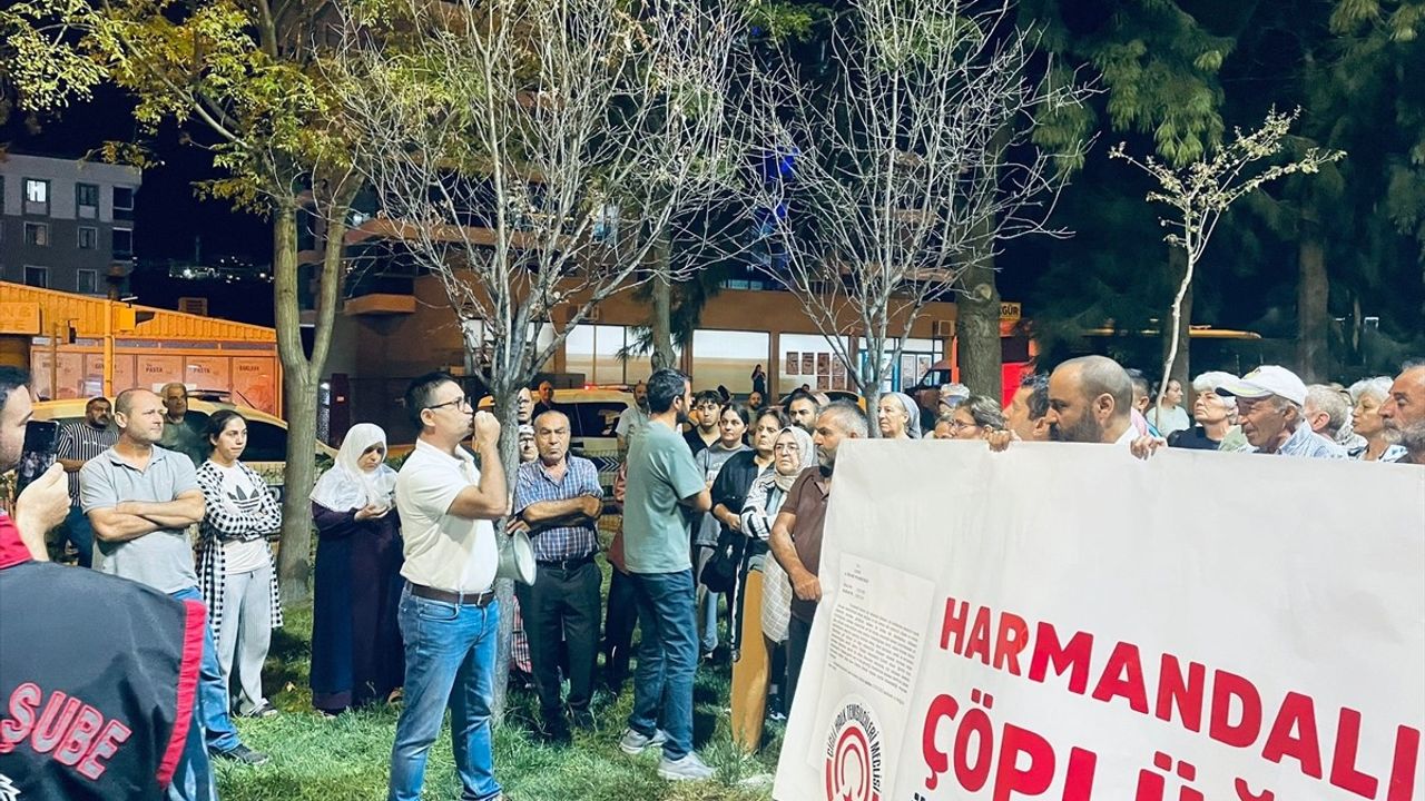 Harmandalı Atık Tesisi Protestosu: İzmir'de Mahalle Sakinleri Harekete Geçti