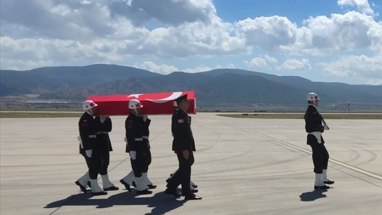 Isparta'da Şehit Piyade Uzman Çavuş Onur Çapan'a Veda