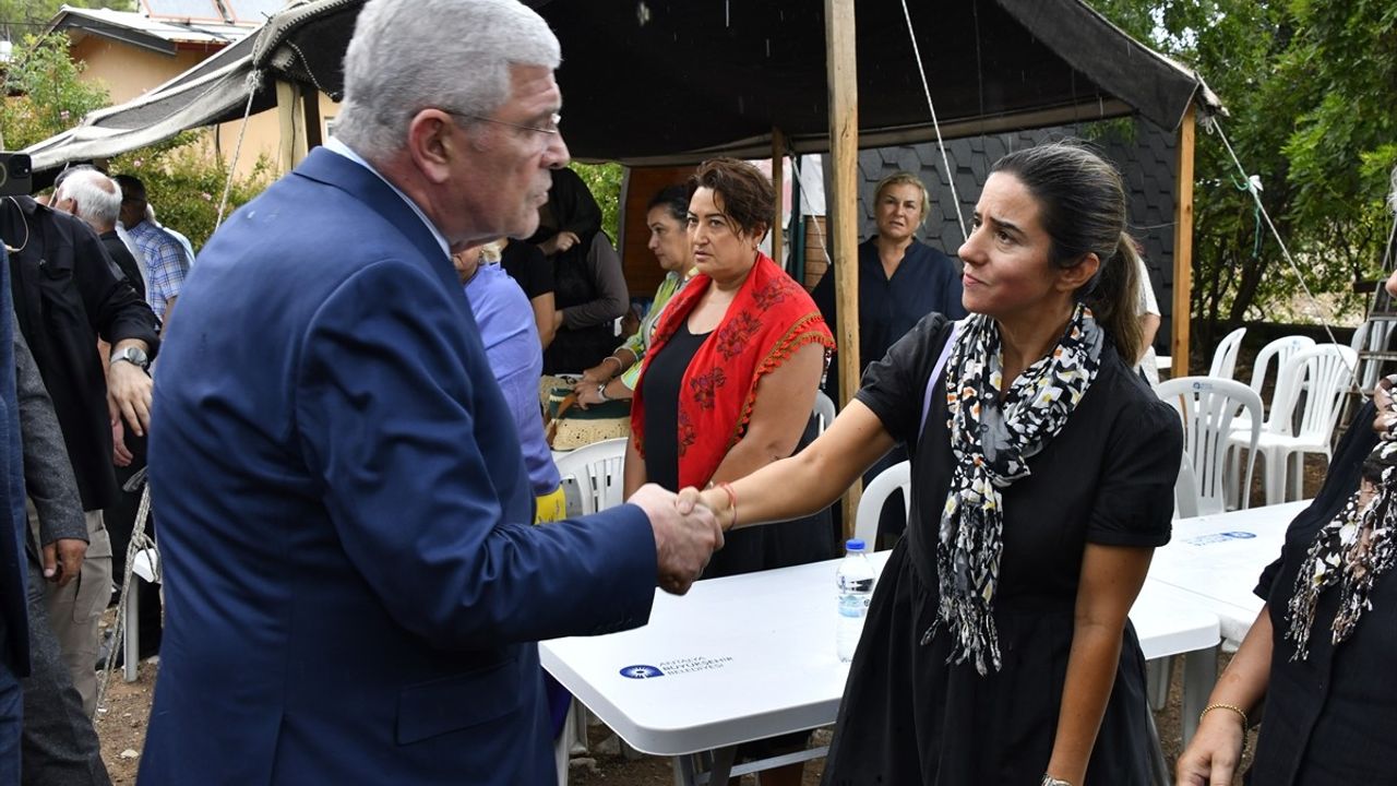 İYİ Parti Genel Başkanı Dervişoğlu, Cemal Dönmezer'in Cenazesinde Yer Aldı